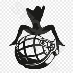 Sexy Girl On Grenade