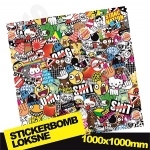Stickerbomb Nr. 10 1000x1000
