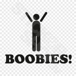 Boobies Hands Up