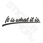 It Is What It Is V4