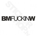 BM Fucking W