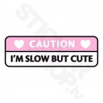 Caution Im Slow But Cute