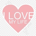 I Love My Life Heart
