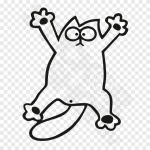 Simon Cat At Wall