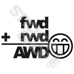 FWD RWD AWD