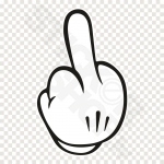 Middle finger