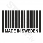 Made In Sweden Barcode