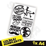 Uzlīmju komplekts Nr. 18 1x A4 Uzlīmju komplekts Nr. 18 1x A4