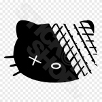 Hello Kitty Under The Tire