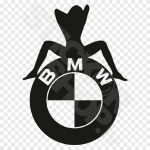 Sexy Girl BMW Logo
