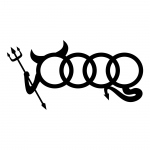 Audi Rings Devil