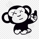 Middle Finger Monkey
