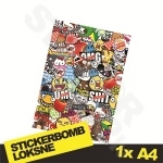 Stickerbomb Nr. 10 1x A4