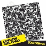 Līmplēve Girl Camo Nr.2 500x500 Līmplēve Girl Camo Nr.2 500x500