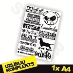 Uzlīmju komplekts Nr. 6 1x A4 Uzlīmju komplekts Nr. 6 1x A4