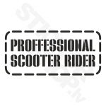 Proffessional Scooter Rider