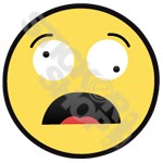 Crazy Face Yellow