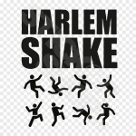 Harlem Shake Full Sticker