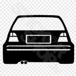 VW MK2 Rear Euro Volkswagen Golf