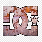 Rusty DC Shoes Logo