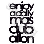 Enjoy A Daily Mas Dub Ation