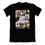 CalMeGeneral GTA RP Theme V3 T-krekls Melns CalMeGeneral GTA RP Theme V3 T-krekls Melns
