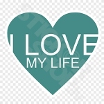 I Love My Life Heart