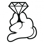 Holding Diamond
