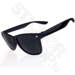 Saulesbrilles Melnas