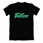 East Side T-krekls Melns