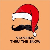 Staching Thru The Snow
