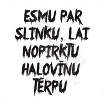 Esmu Par Slinku Lai Nopirktu Halovīnu Tērpu