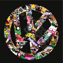 VW Stickerbomb Logo