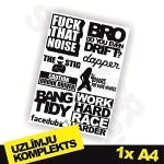 Uzlīmju komplekts Nr. 12 1x A4 Uzlīmju komplekts Nr. 12 1x A4
