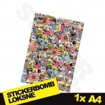 Stickerbomb Nr. 11 1x A4 Stickerbomb Nr. 11 1x A4