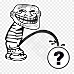 Trollface Pee
