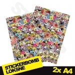 Stickerbomb Nr. 11 2x A4 Stickerbomb Nr. 11 2x A4