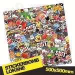 Stickerbomb Nr. 10 500x500 Stickerbomb Nr. 10 500x500