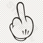 Middle Finger Fuck Off