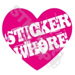 Heart Sticker Whore