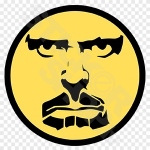 Crazy Yellow Face House