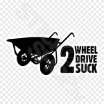 2 Wheel Drive Suck