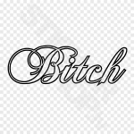 Bitch Sticker