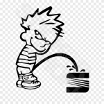 Calvin Pee Seat