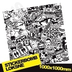 Black And White Stickerbomb 3 1000x1000 Black And White Stickerbomb 3 1000x1000