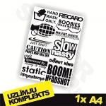 Uzlīmju komplekts Nr. 5 1x A4 Uzlīmju komplekts Nr. 5 1x A4